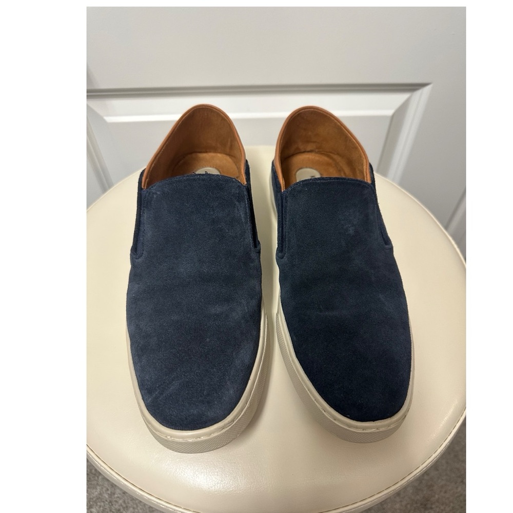 MEN’S SUEDE SLIP-ON SNEAKERS